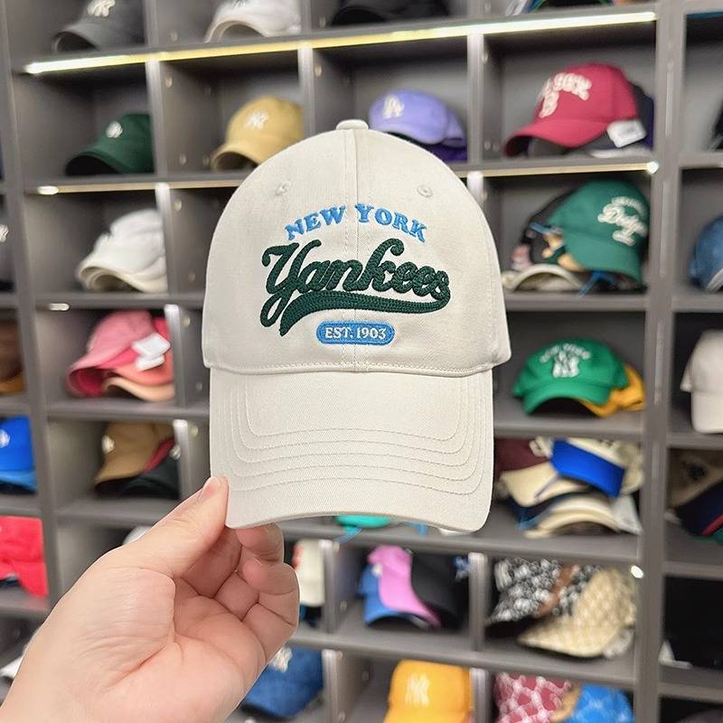 Korea's new MLB baseball hat, sunscreen-proof hat, combined with a duck-cap soft top