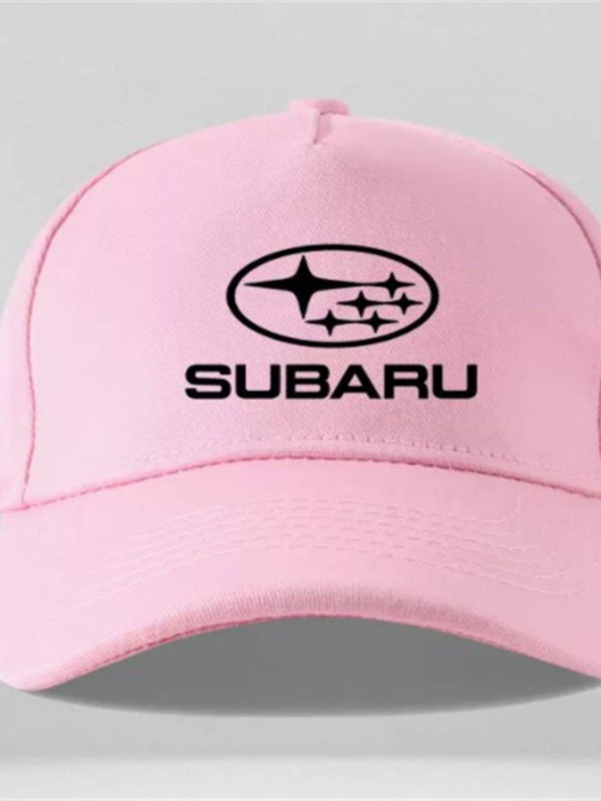 Subaru car logo label printing baseball cap men's and women's sun -shade hats, sports leisure solar hats