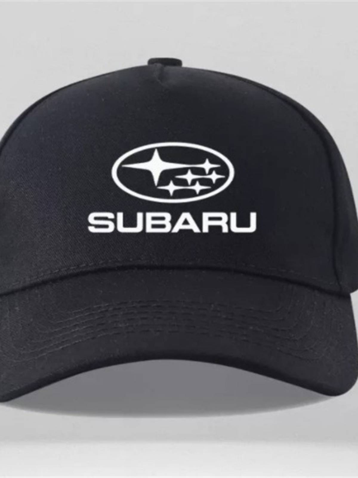 Subaru car logo label printing baseball cap men's and women's sun -shade hats, sports leisure solar hats