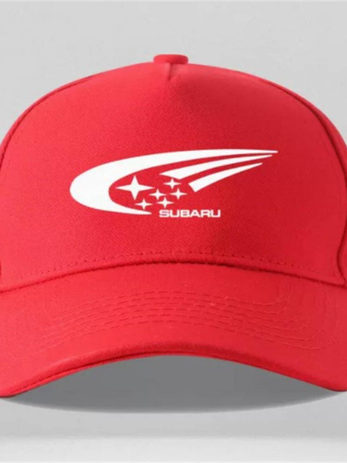 Subaru car logo label printing baseball cap men's and women's sun -shade hats, sports leisure solar hats
