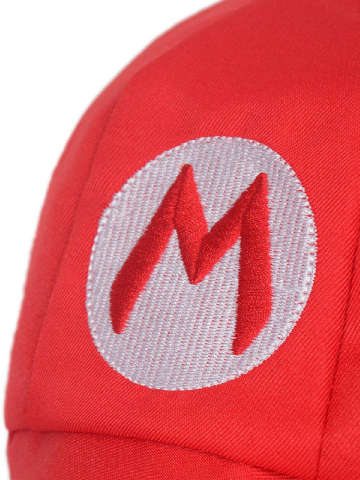 Anime Cartoon Super Mary Hat Mario Brothers COSPLAY octagonal Battle Baseball Hat Muslin Hat