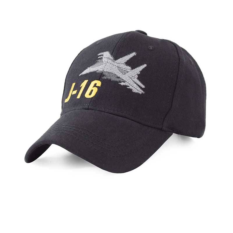 Air Show aircraft baseball hat Aviation enthusiast J -10 fighter J -20 J16 fighter commemorative baseball cap customization