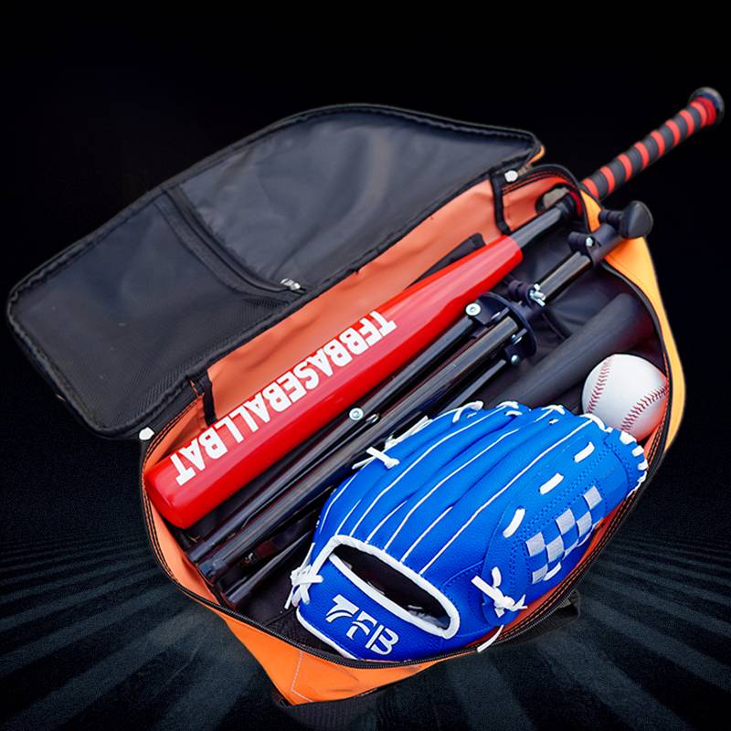 Baseball full set of gloves, adult children, children's kindergarten kar, setting ball stand bracket strike network practice competition