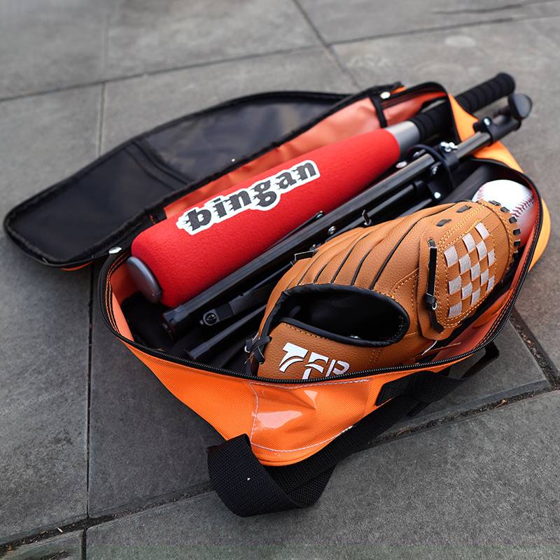 61cm red ball+bracket+brown glove+ball+bag
