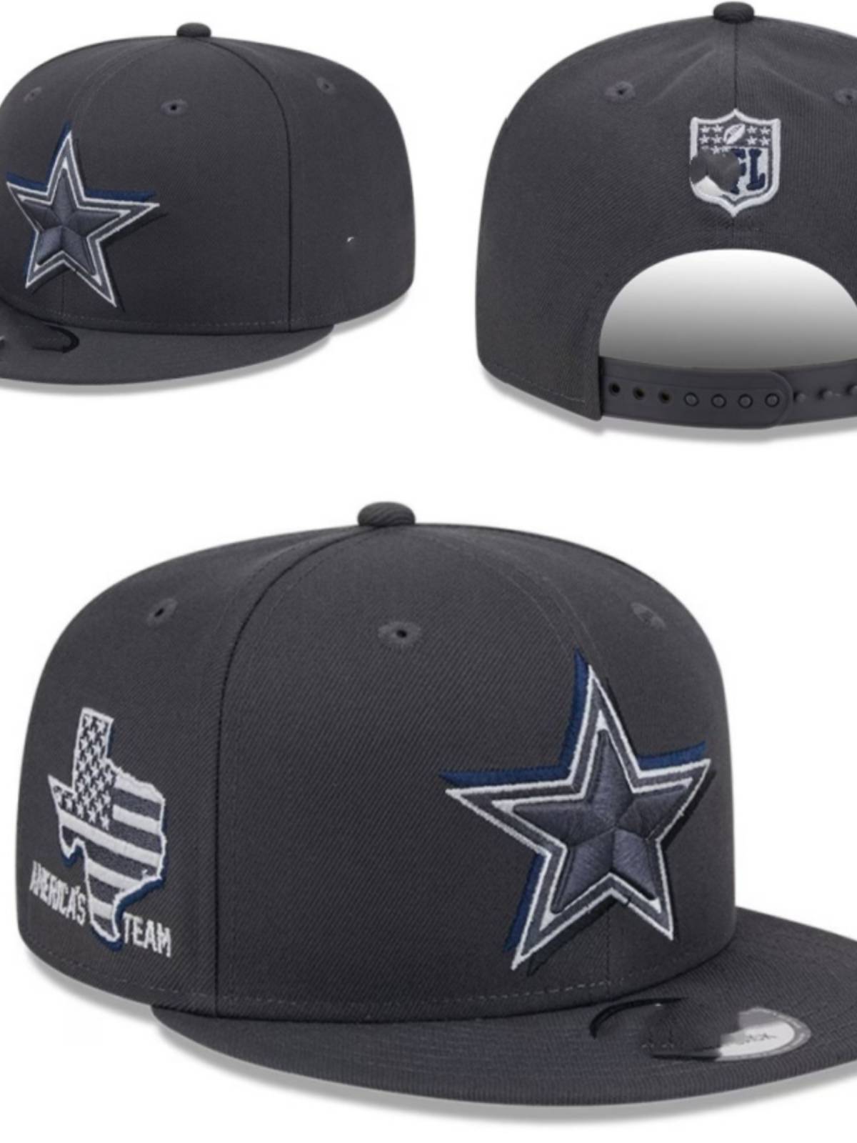 NFL new olive team adjustable outdoor sports baseball hat female hip -hop street flat hooded man