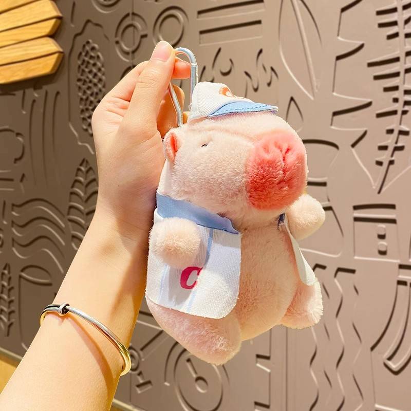 Pink plush sports card Plara-clothing blue