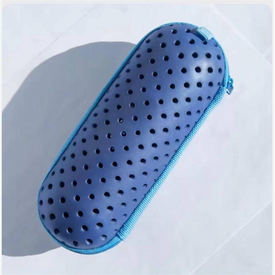 Swimming Case Box EVA Sterstatic Storing Box Silicon Glamine Hollow Pores Bad Pole Pole Swim Box Swimming Equipment Box