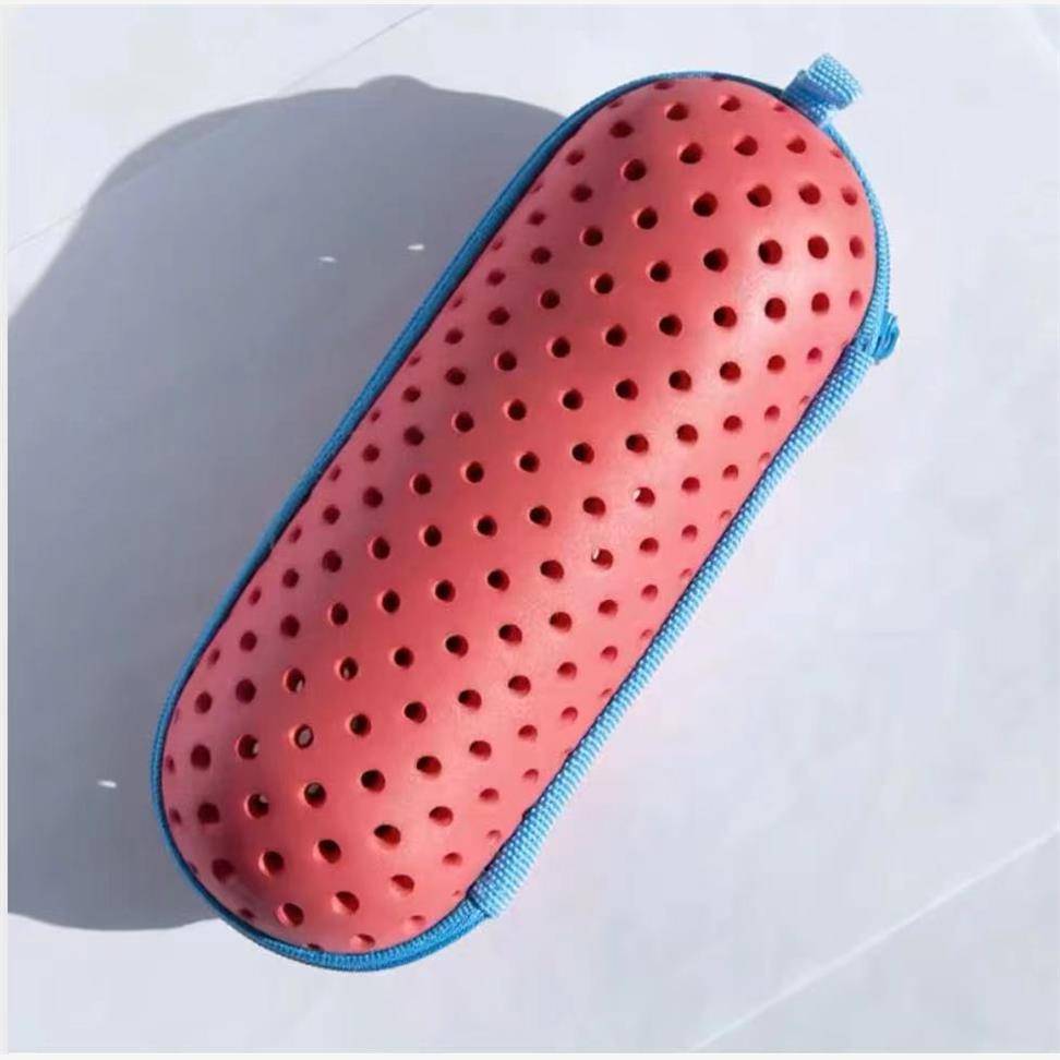 Swimming Case Box EVA Sterstatic Storing Box Silicon Glamine Hollow Pores Bad Pole Pole Swim Box Swimming Equipment Box