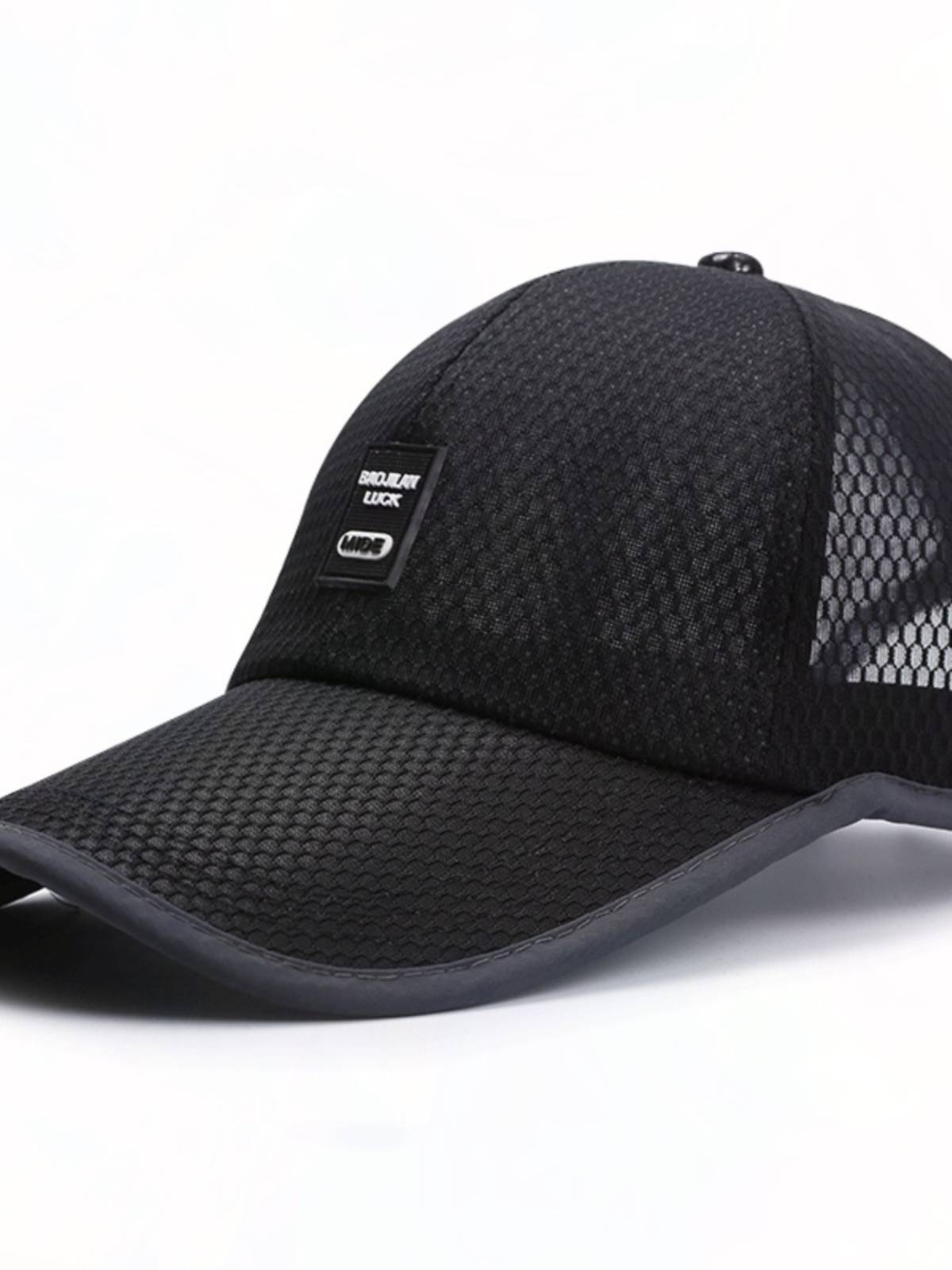 Hat Men's Summer Sunan hat Baseball sunscreen net hat Breath, sun hat, fishing peak hat, full network speed dry hat woman