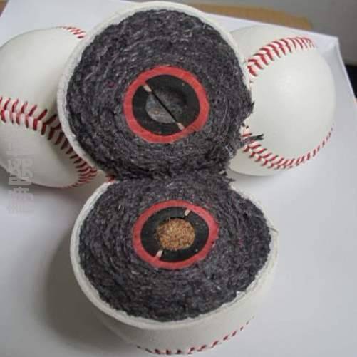Wool 9 core professional solid primary and elementary school hard Japanese baseball baseball red line red line high -quality cowhide?