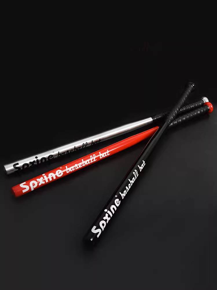 German baseball rod stick defense self -defense legal weapon solid steel car, iron rod baseball fine stick metal ball pole