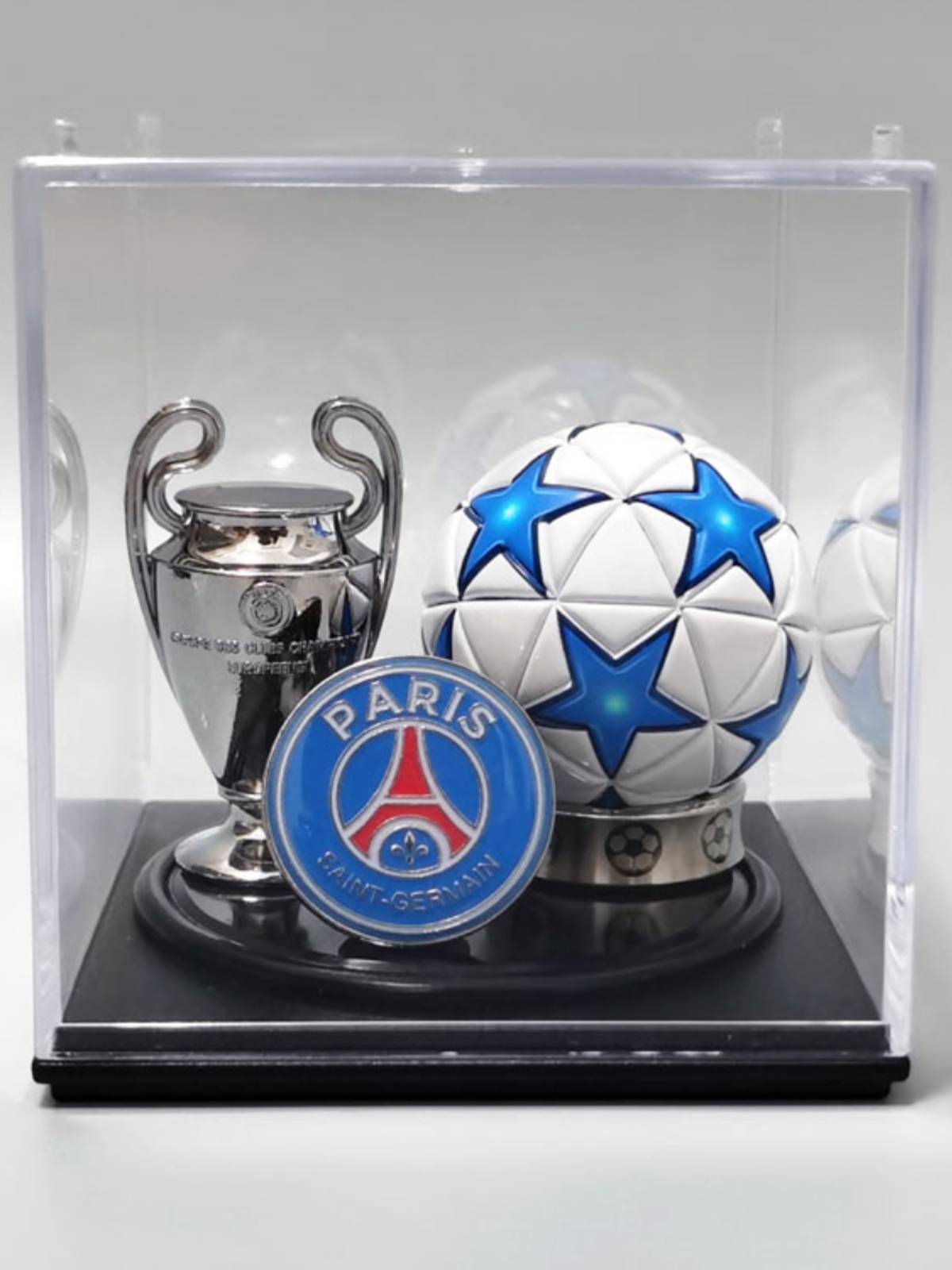 Real Madrid Liverpool Paris Saint -Germain Curi Milan football trophy swing birthday gift small jewelry
