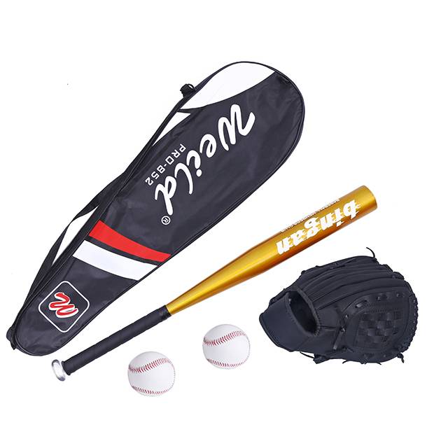 Golden ball+black glove+2 ball+bag