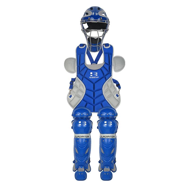 Blue all -in -one helmet adult full set
