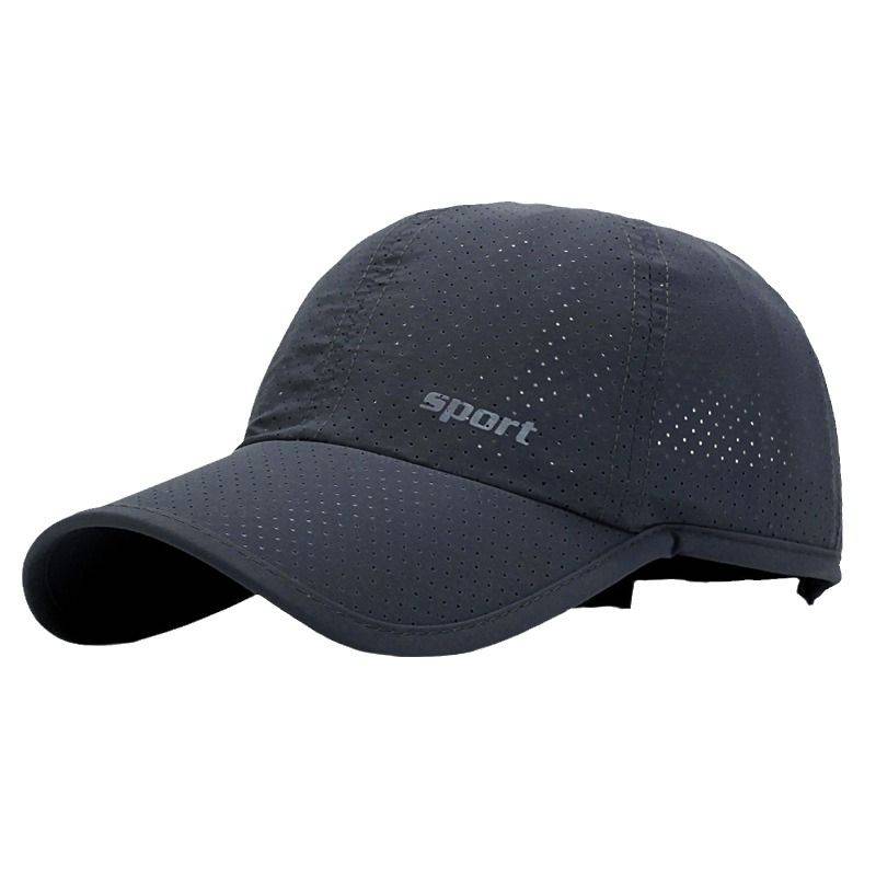 Hat Men's Summer Speed Dry Duck Tongue Outdoor Sunscat Men's New Sun Casual Fishing Fishing Baseball