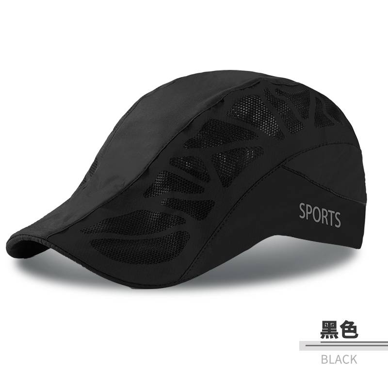 New black [sunscreen quick -drying and breathable]