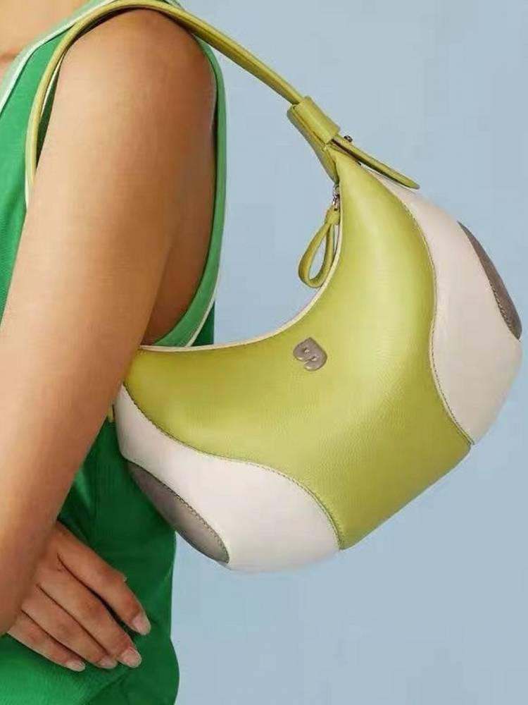 Kunogigi/Gu Liangji new baseball underarm bag female high -level sensor small bag niche shoulder bag messenger bag