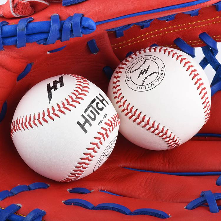 Soft training to hit softball with a first-school practice hardball game with a baseball student adult