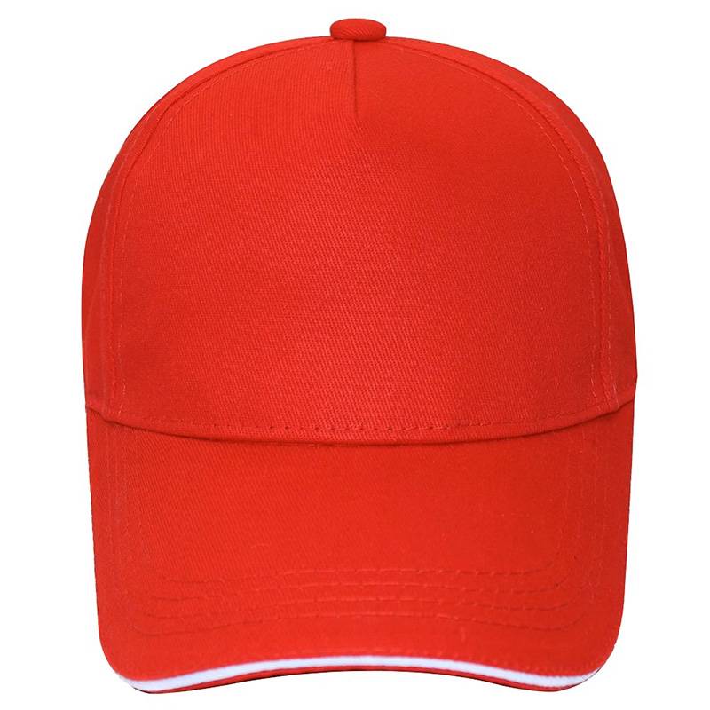 Conduct center hat custom print logo spring and summer tourism students children baseball advertisement cap volunteer peaked cap