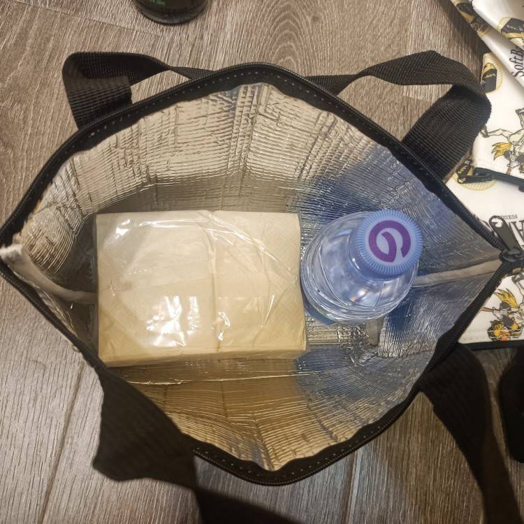 Island nation order a baseball team around the micro -flawed small bento bento, takeaway thermal insulation, keep cold zipper handbag bag