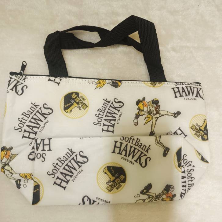 Island nation order a baseball team around the micro -flawed small bento bento, takeaway thermal insulation, keep cold zipper handbag bag
