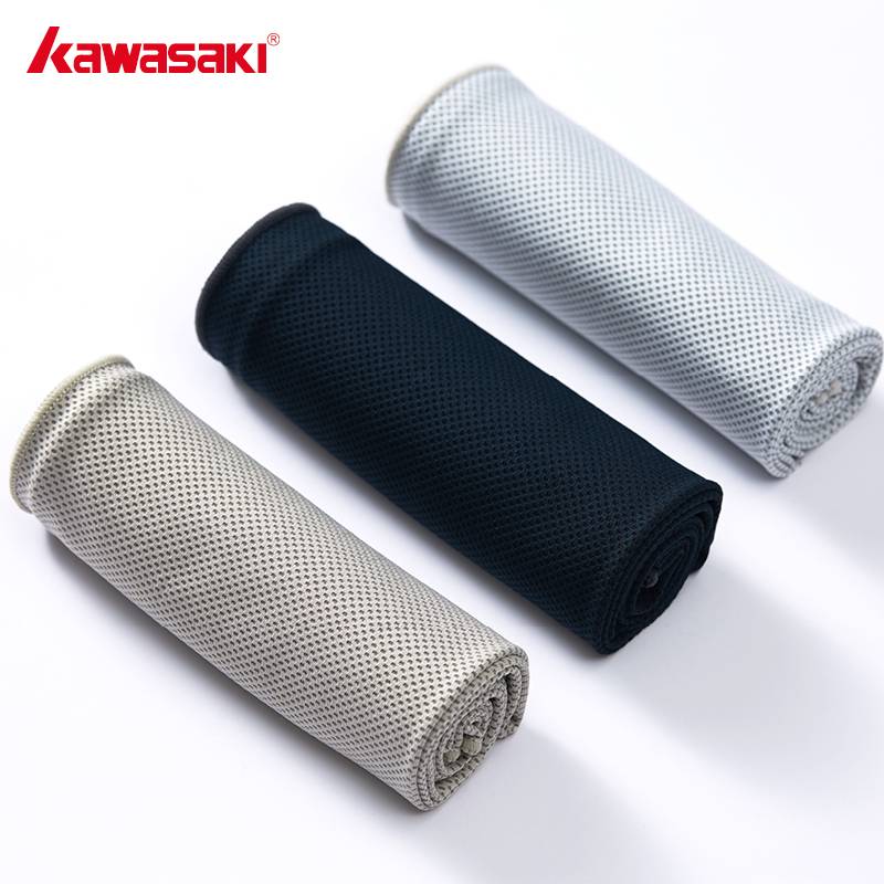 24 years of Kawasaki sports towel badminton basketball must have cold sensory towels, bamboo fiber bacteriostatic skin and skin
