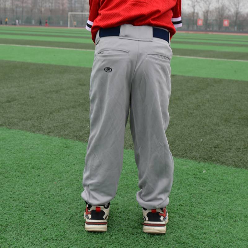 Barball rawlings gray boy children closed seven -point nine -point baseball pants BTB1010R