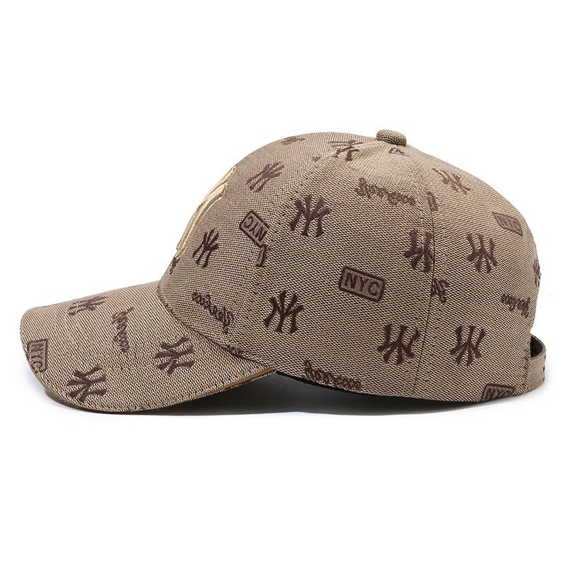 2024 tide brand Korean version of leisure outdoor embroidery My letters baseball caps spring and summer sunshade outdoor baseball hat
