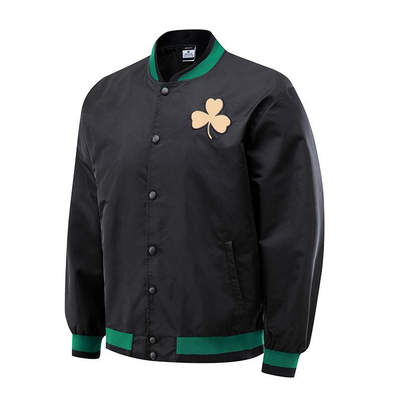 Bulls retro embroidery double -sided wear sports training suit jacket jacket autumn and winter baseball uniform large size loose baseball