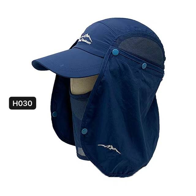 Haru Hatty Outdoor Hat Breath Sunscreen Big Eaves Covering Copycut Baseball H030 Full Full Full Cloth Disassembly