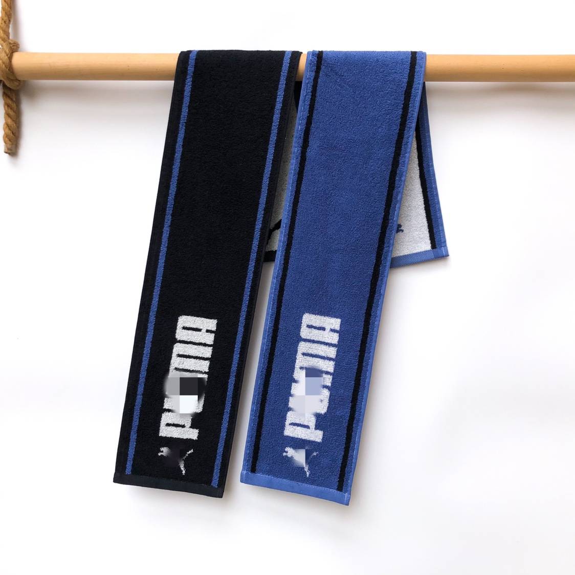 Tail exports Japanese cotton slender hanging neck, sweat, sweat -absorbing sports towel outdoor fitness running, wipe sweat towel