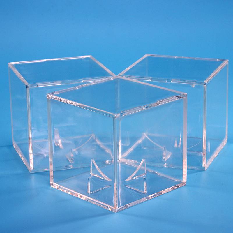 Baseball display box gift box Yayari transparent box moisture -proof dustproof and plastic decorative box base collection box