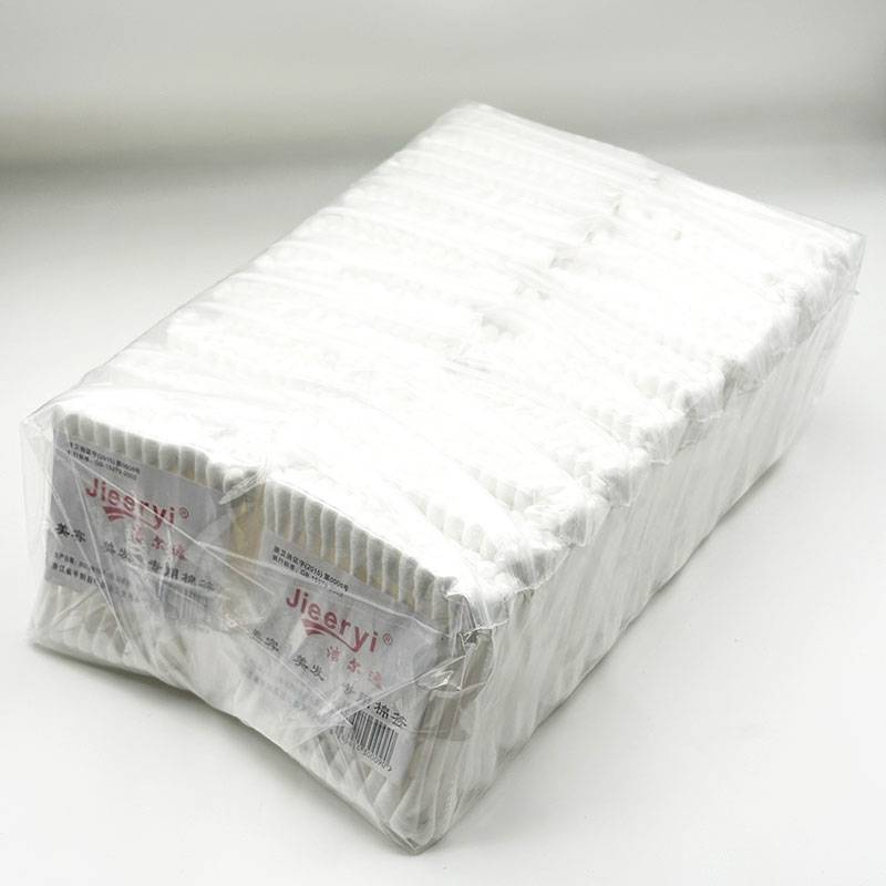 1050 mottled cotton swab freezing stick cotton baseball double -headed cotton visa ear cotton stick makeup makeup remover cotton
