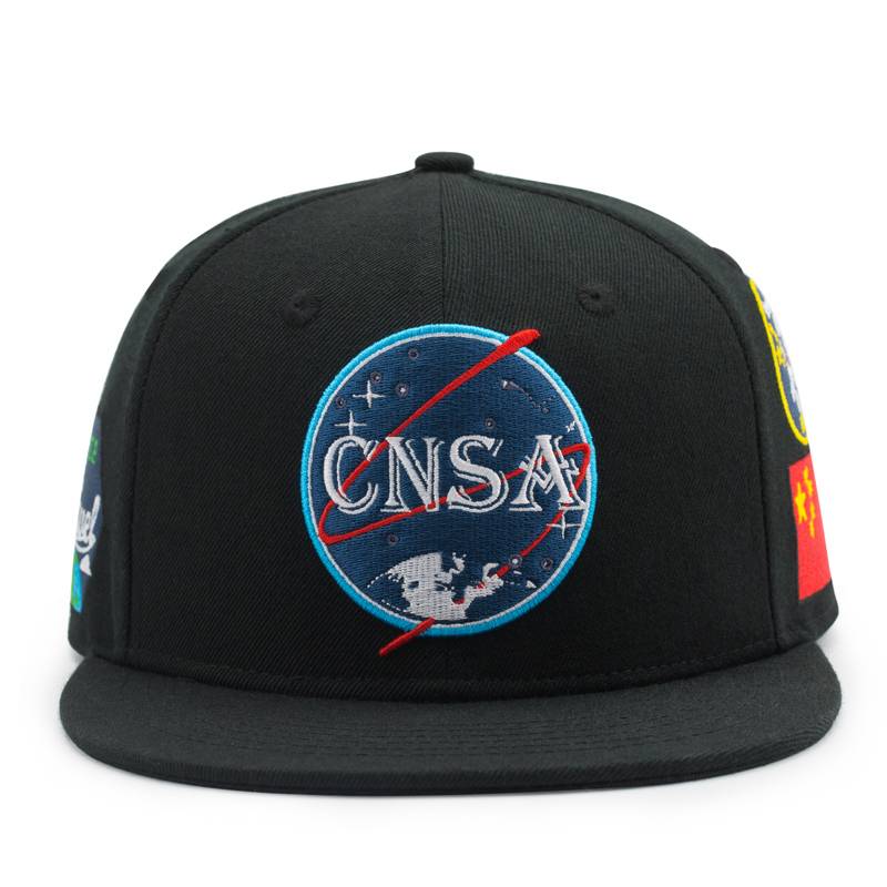 American hat Men's tide new flat -edged hip -up brand wild -top hip -hop hat female hard -top baseball cap