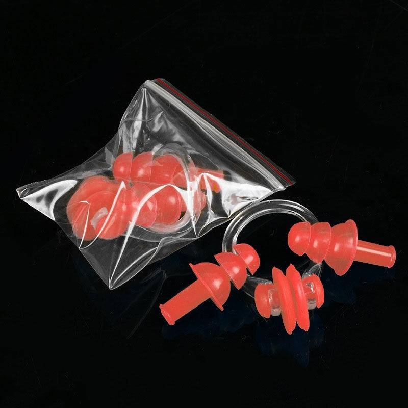 Swimming nose -ear orange model (1 set)