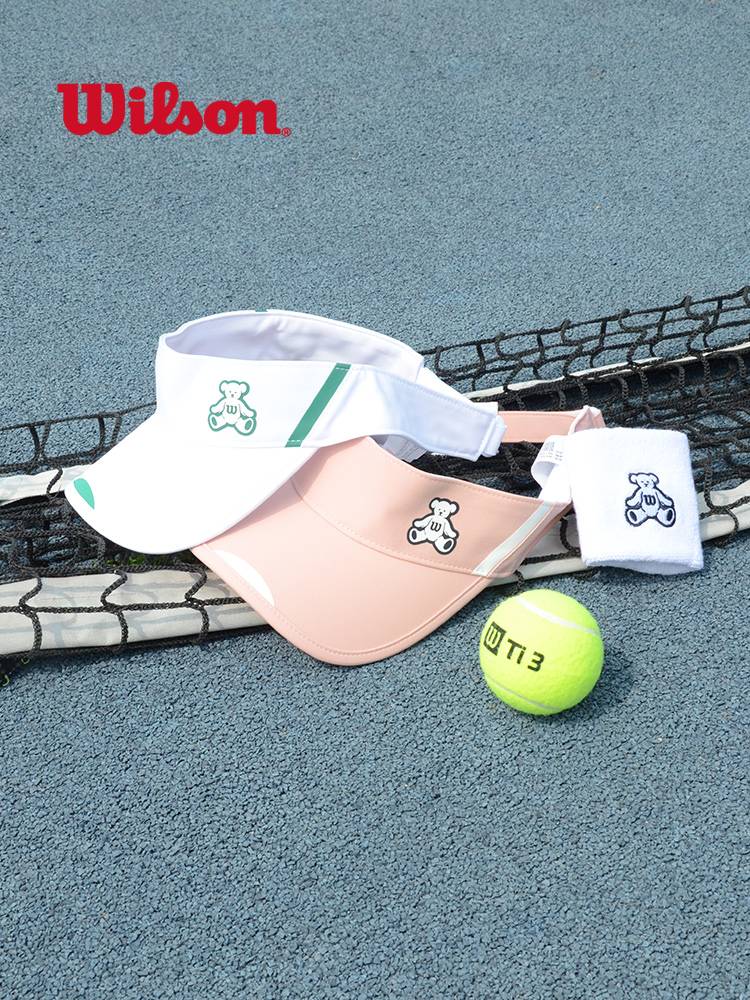 Wilson Wilsheng Kuman Couple Couple Empty Hat Adult Lavender Breathless Top Hat A adjustable Women's Tennis Hat