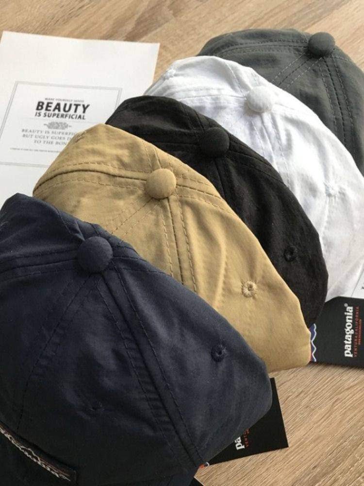 Patagonia Battanian American soft top wide -eaves peaked hat Men and women in spring, autumn and summer, fast -drying baseball caps