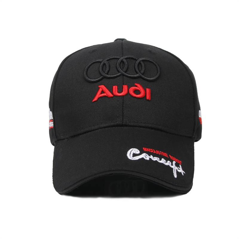 New Audi 4S store special hat gift cap F1 racing cap, creative embroidery adjustable baseball cap man