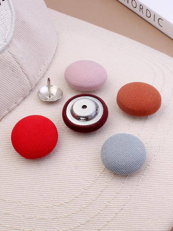 Free sewing hat hat top bag buttons, round nail buckle, deducting duck tongue cap baseball baseball sun hat decorative buttons
