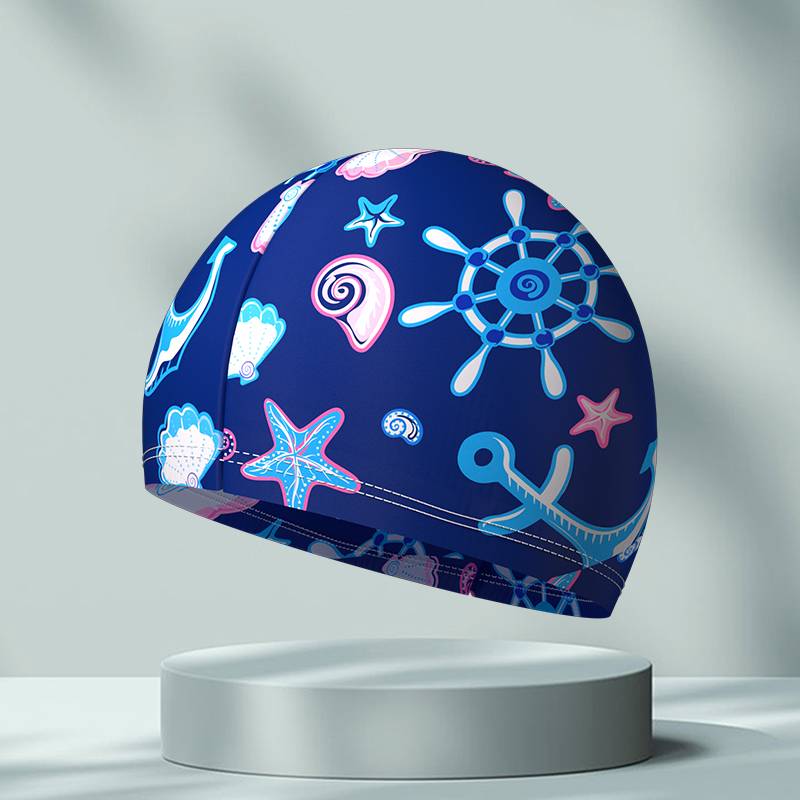 New cloth hat swimming hat Men, women, adult student big children, high bombs, comfortable, breathable, old and elderly long hair