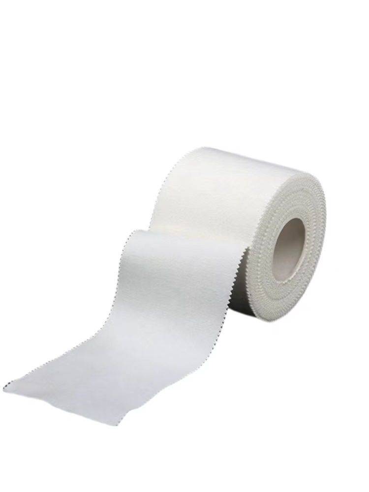 Foot bandage Sports white glue tape basketball football ankle and knee fixing tape finger strap dermat film pressurized