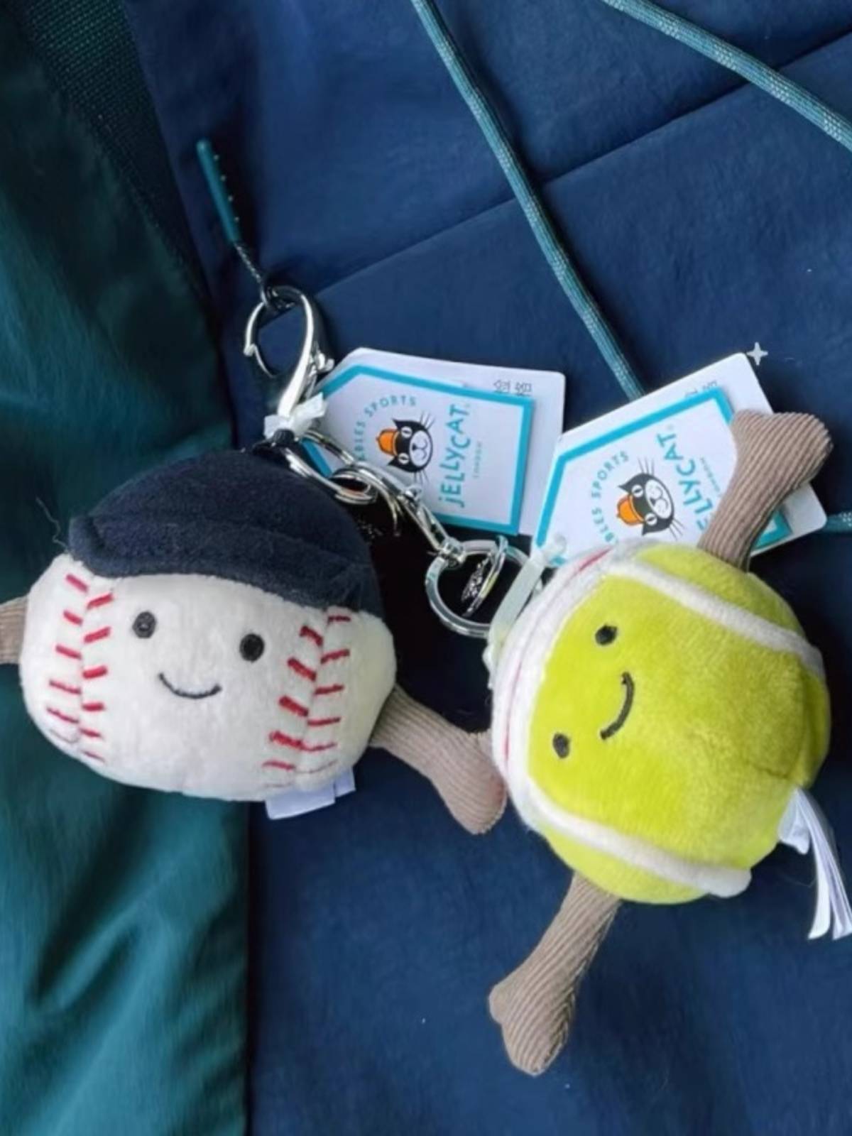 Jellycat Fun Sports Series Baseball Tennis Cute Plush Toys Pendant Paper Penal Purchase Gift Gift