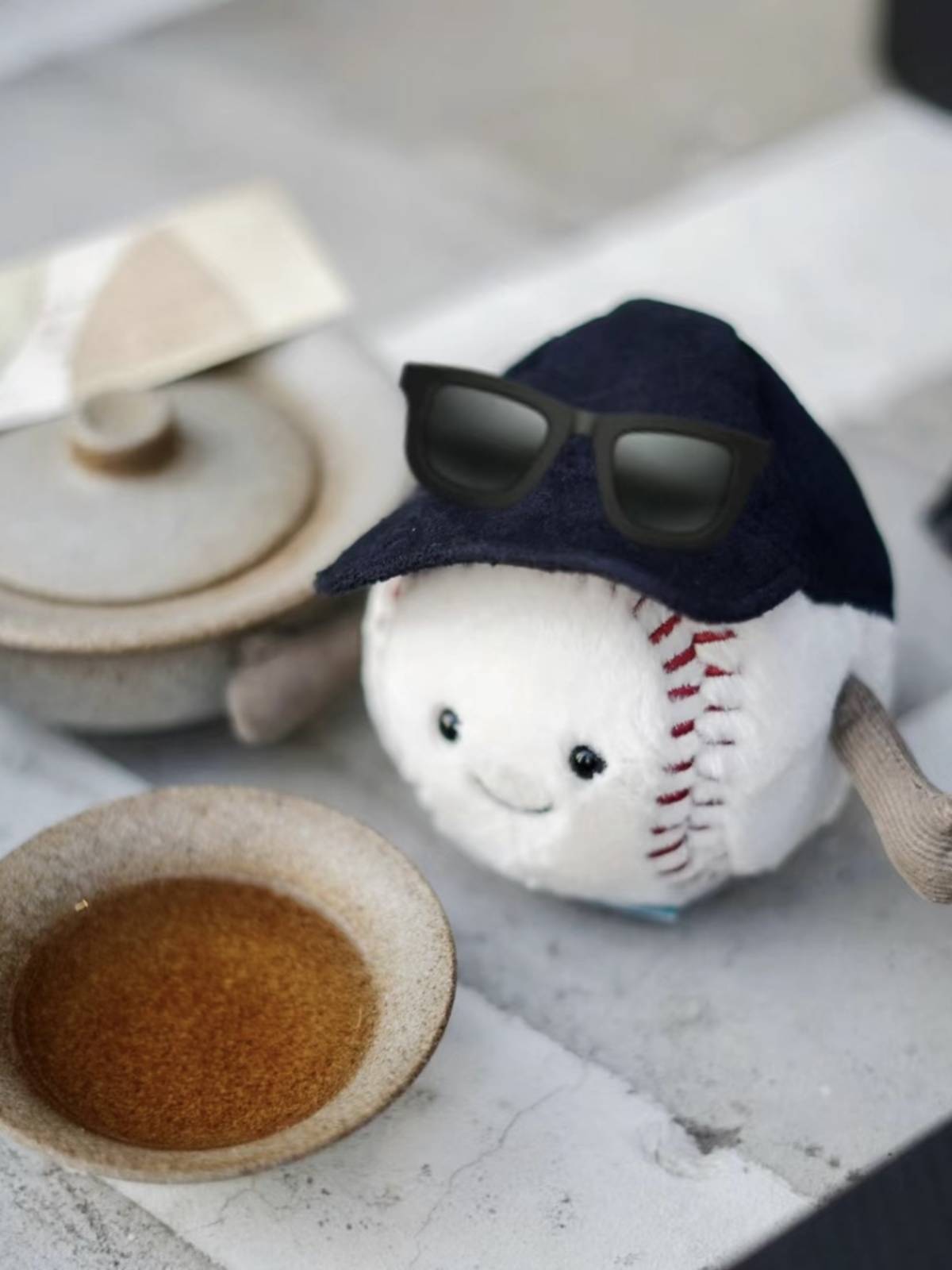 Jellycat Fun Sports Series Baseball Tennis Cute Plush Toys Pendant Paper Penal Purchase Gift Gift