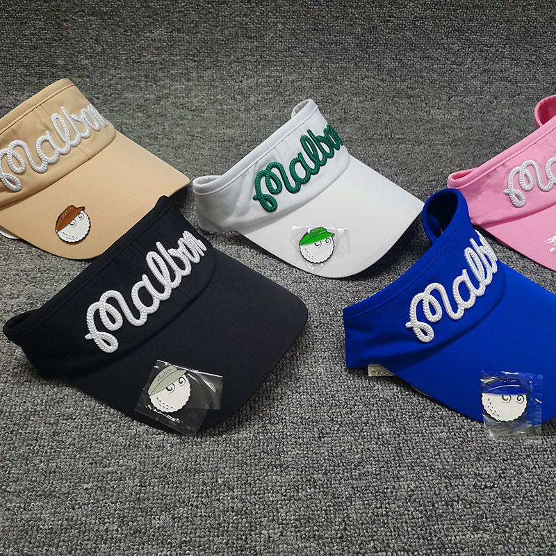 Malbon golf hat Male women empty cap, trendy fashion fisherman hat sunscreen hat baseball cap