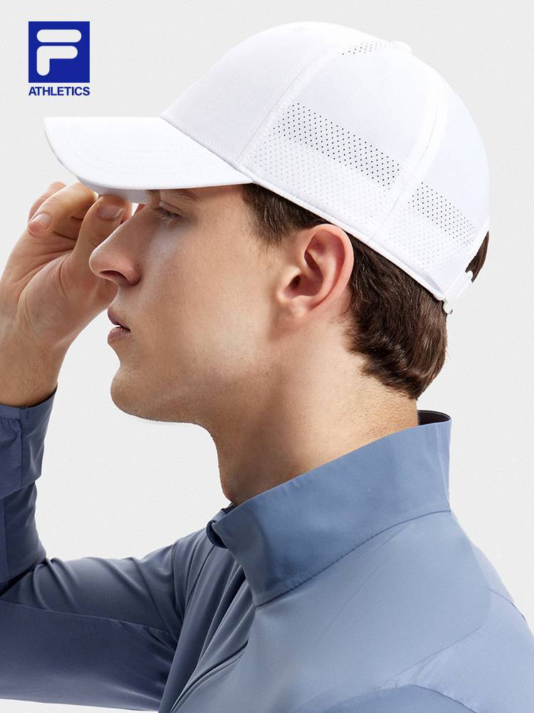 FILA Filile official men's classic baseball cap 2023 summer new casual sports hat shading hat duck tongue hat