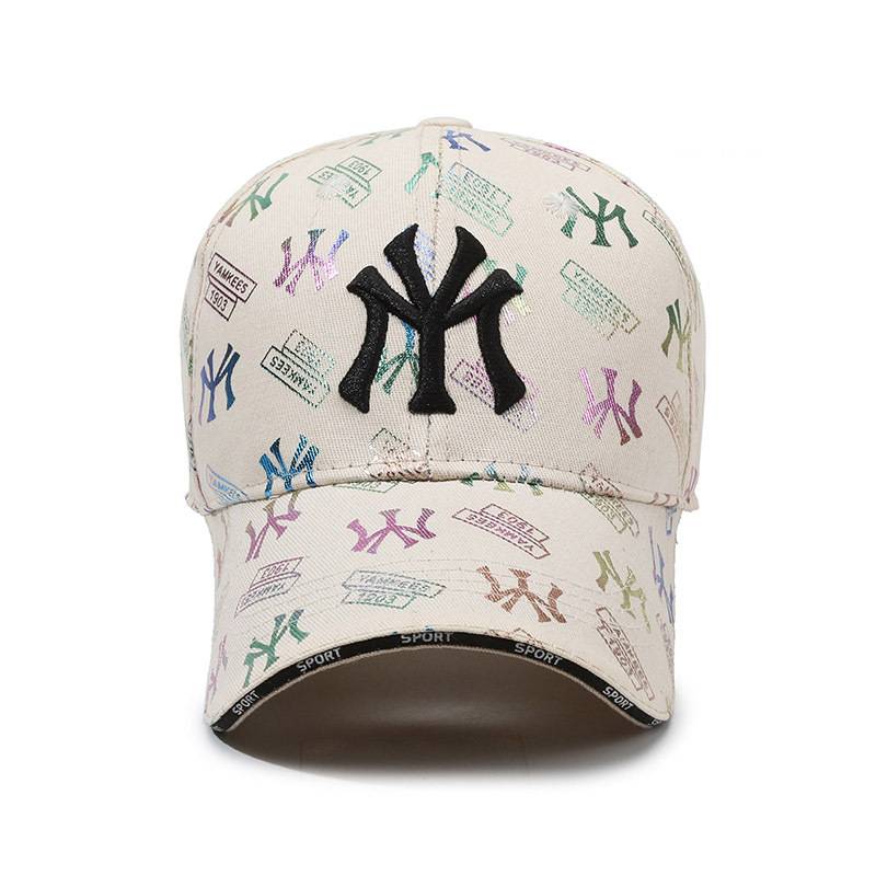 Show face small baseball cap Female spring and summer casual sun hat hard top male street sun hat