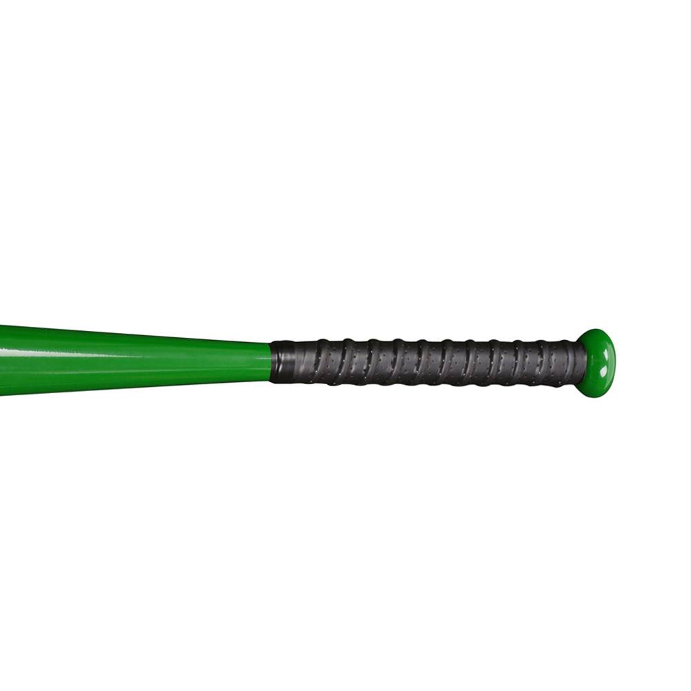 Thick green baseball stick non -solid car carrier -carried metal iron rod self -defense weapon alloy steel baseball stick
