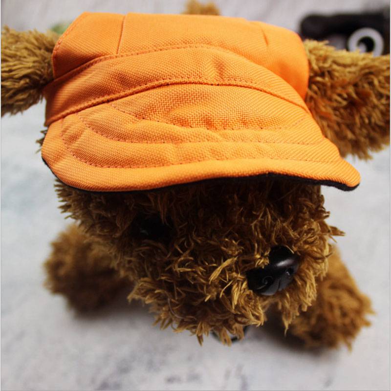 Pet hat dog decorative accessories baseball hat Duck tongue sun hat puppy sun hat Pet supplies factory straight