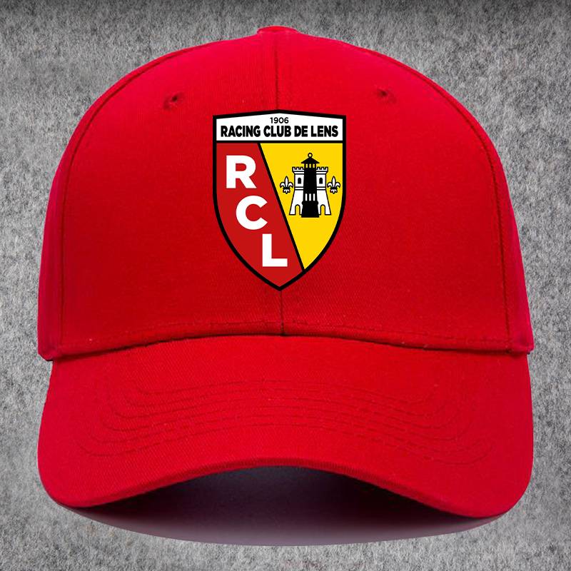 Ligue 1 Langs Football Club RCL Fan Products Baseball Duck Tongue Hat Men's Women's Sunscreen Hat