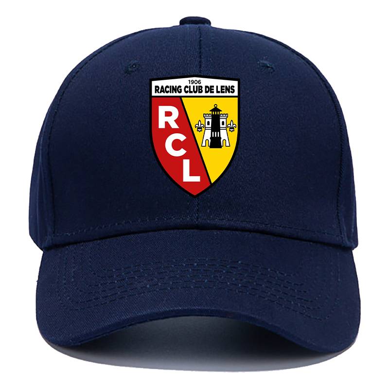 Ligue 1 Langs Football Club RCL Fan Products Baseball Duck Tongue Hat Men's Women's Sunscreen Hat